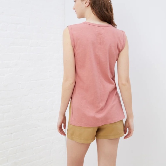 🌿 Easy V-Neck Tank | UpWest | Deep Lichen Green | NWT (Size S) - Picture 3 of 6